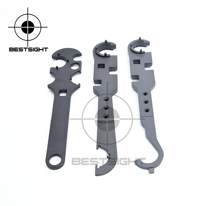 

AR15 Combo Armorer's Wrench Tool Airsoft Airsoft Tactical Hunting Multifunction Kit Tool Colt Rifle Wrench For AR Variant Rifle