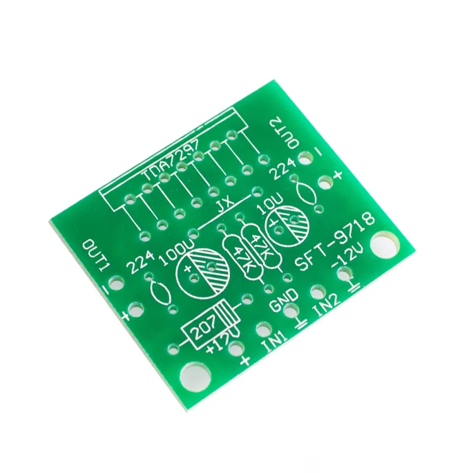 1 комплект TDA7297 Плата усилителя запасные части dc 12 В класс 2,0 двойное кодирование звука 15 Вт электронный diy комплект