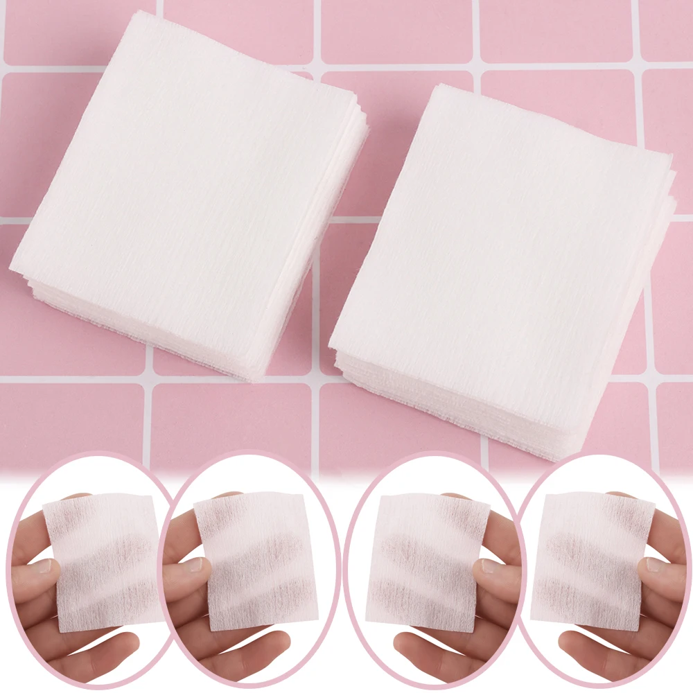 

500PCs/Bag Professional Makeup Facial Organic Cotton Pads Nail Polish Remover Face Cleaning Cosmetic Beauty Skin Care Tools