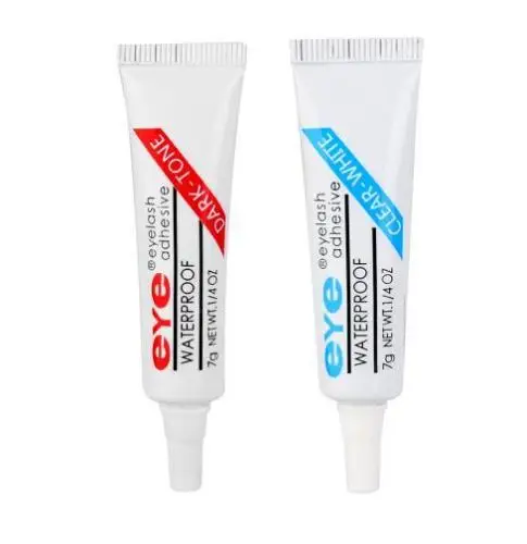 

Lash Glue Eyelash Adhesive Eyelash Glue Waterproof False Eyelash Accessories Blue/red Drop duo 2PCS