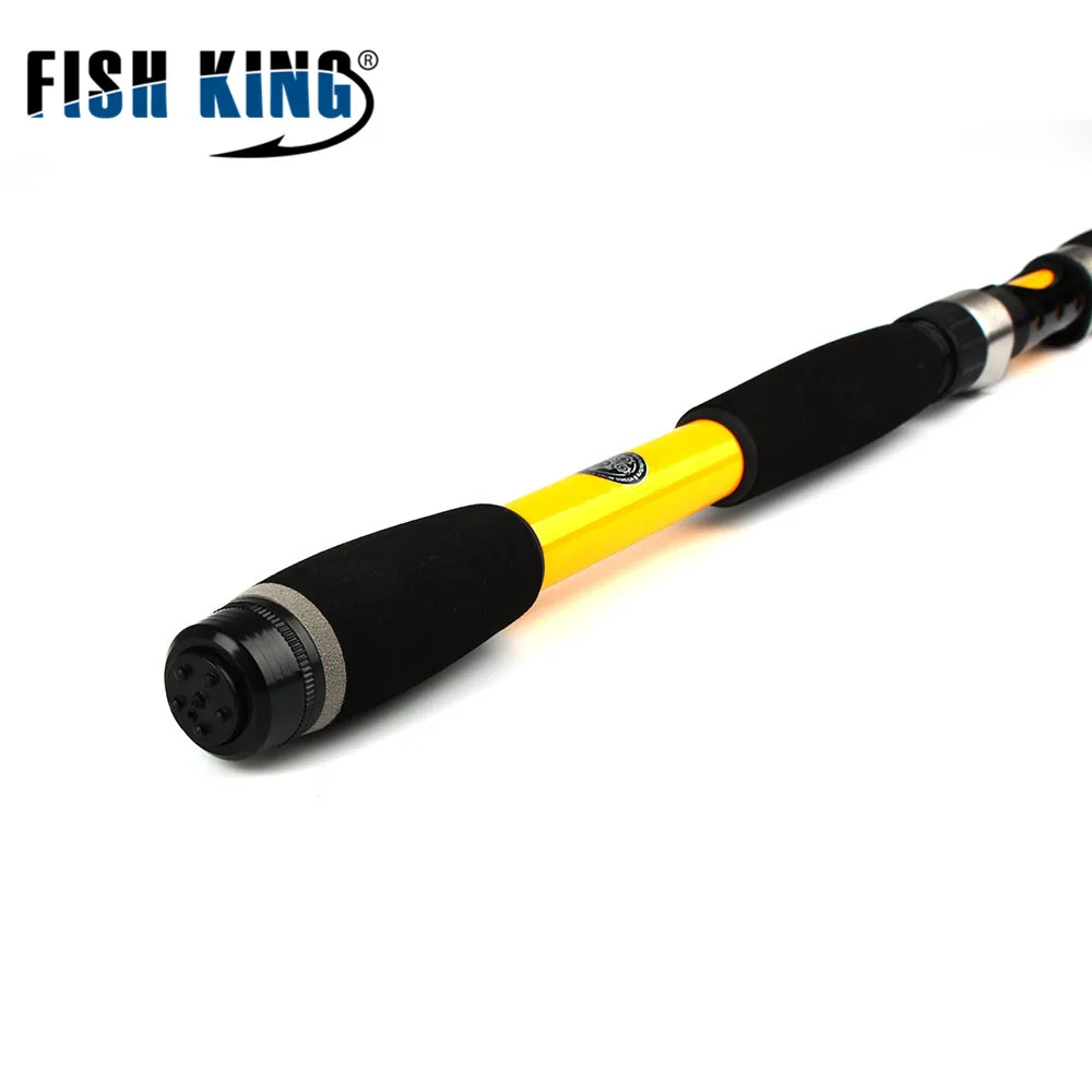 Стандартная удочка для ловли карпа Fish King, 1,5-3 м, с. Ш., 15-150 г, длина 45-68 см, 5 секций, фактический вес, 130-240 г, спиннинговое удилище, рыболовные снасти