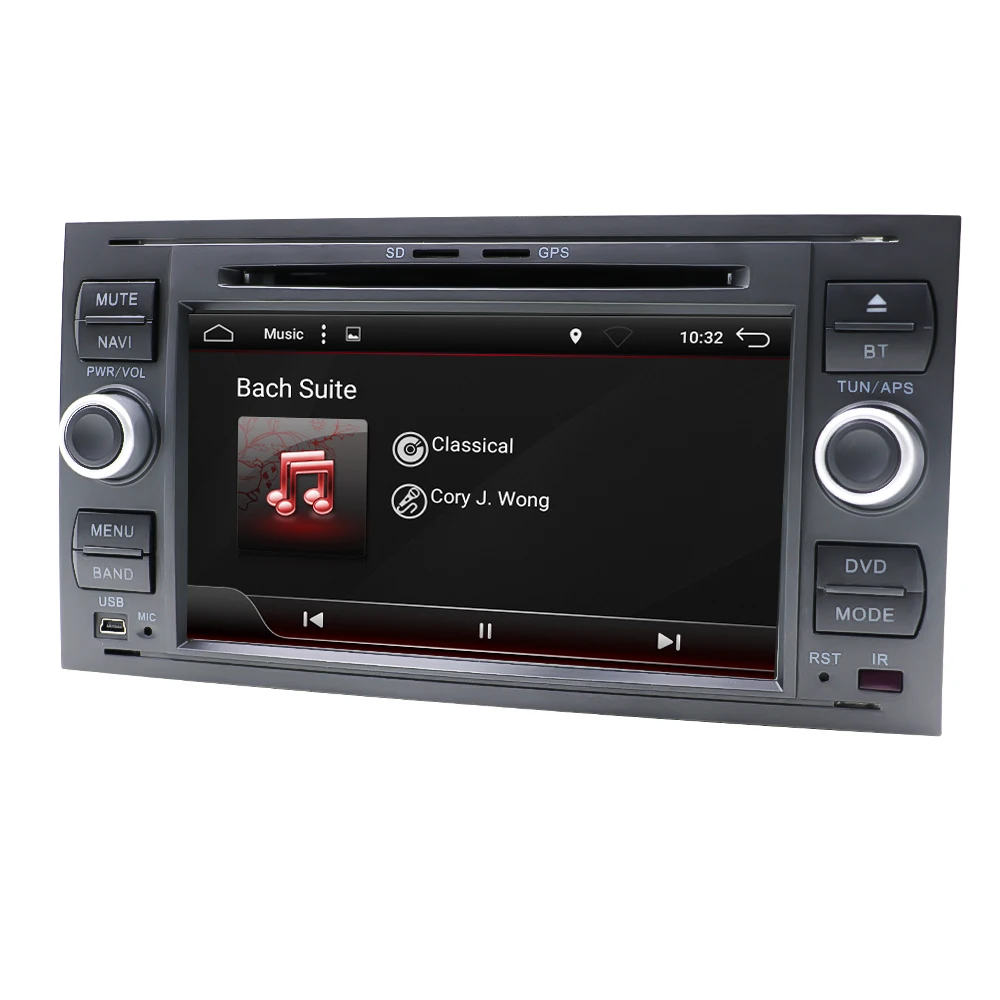 Eunavi 2G+ 3 2G автомобильный DVD gps Navi для Ford Mondeo S-max Focus C-MAX Galaxy Fiesta transit Fusion подключения kuga 2 din 8 ядер