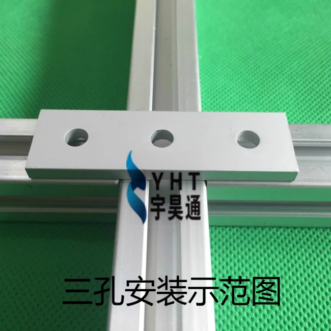

3 Holes connecting plate Aluminum fittings 2020/3030/4040/4545 connecting plate