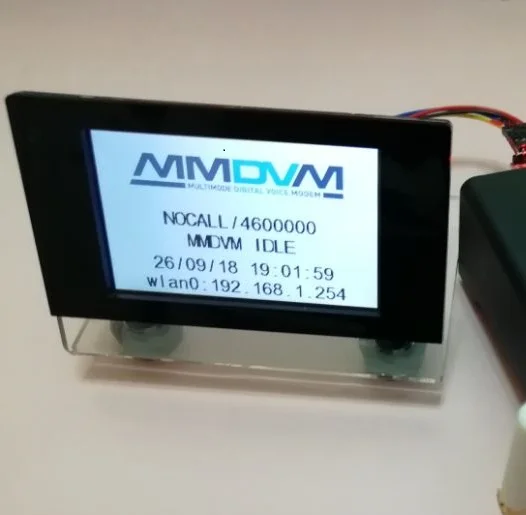 

MMDVM LCD Display (Acrylic "L" Case+ Nextion screen 3.2''+USB to TTL Adapter)