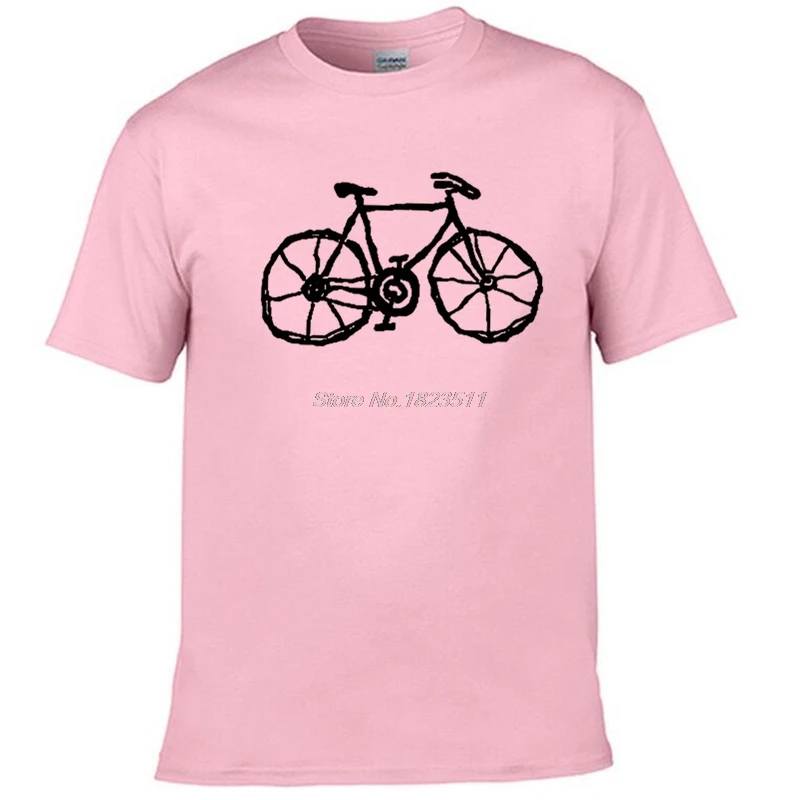 Cycl велосипедная Модная уникальная классическая мужская футболка с круглым воротником и коротким рукавом, дизайнерские Забавные футболки