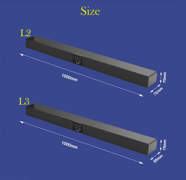 Amoi Series Soundbar wall pure wood speaker tv sound bar home theater Subwoofer Bluetooth 3D surround sound 12 horn Integrate