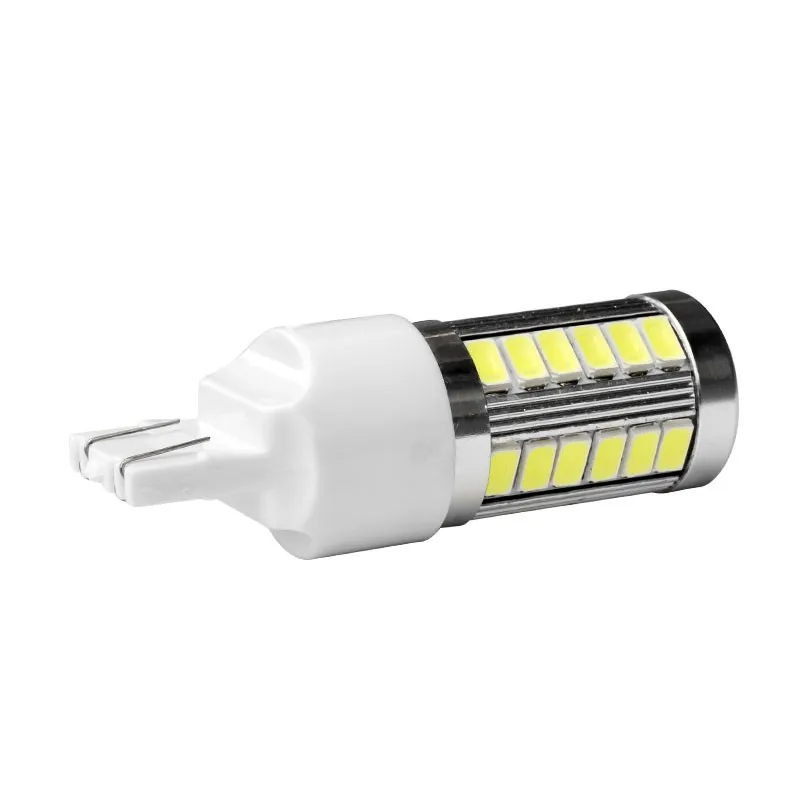 T20 7443 W21/5 W 33 светодиодный 5630 5730 smd Автомобильные стоп-сигналы Противотуманные фары Автомобильные дневные ходовые огни Задний сигнал поворота Красный Желтый Янтарный 12V