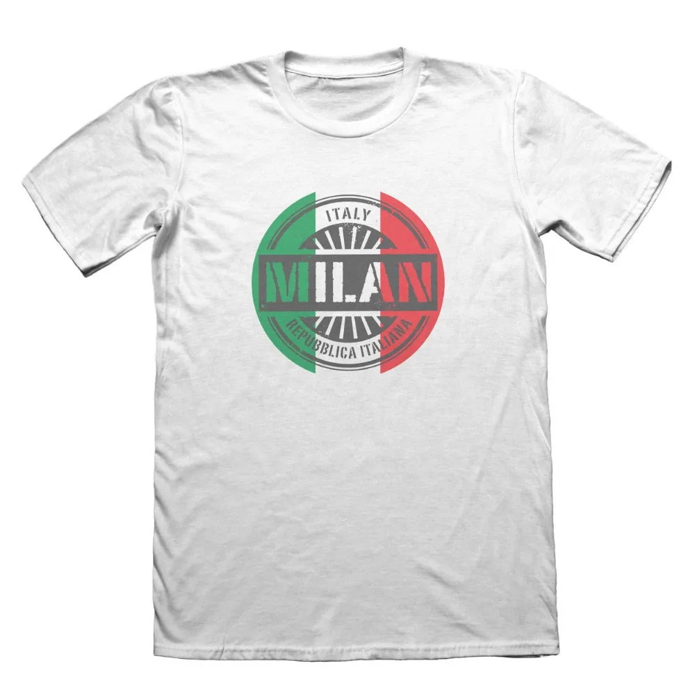 

2019 Short Sleeve Cotton Man Clothing Tops Tshirt Homme Milan Italy T-Shirt - Men'S Fathers Day Christmas Gift Design Shirts