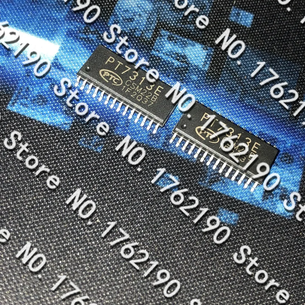 

5PCS/LOT New PT7313E SOP-28 Electronic Volume Tuning & Sound Processing Chip