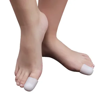 

40Pairs Gel Toe Cap Cover Protector Silicone Toe Sleeve Corn Blisters Bunion Massager Pain Relief Finger Foot Care Tube Insoles