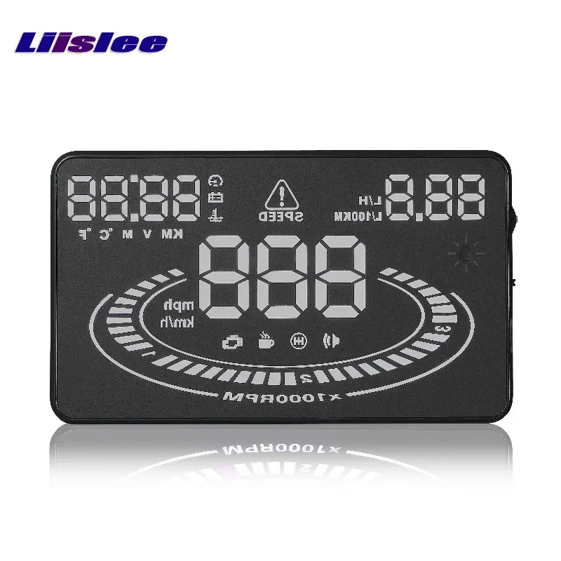 Liislee для Fiat Scudo для peugeot Expert для Toyota proace автомобильный экран HUD Head Up дисплей проектор для ветрового стекла