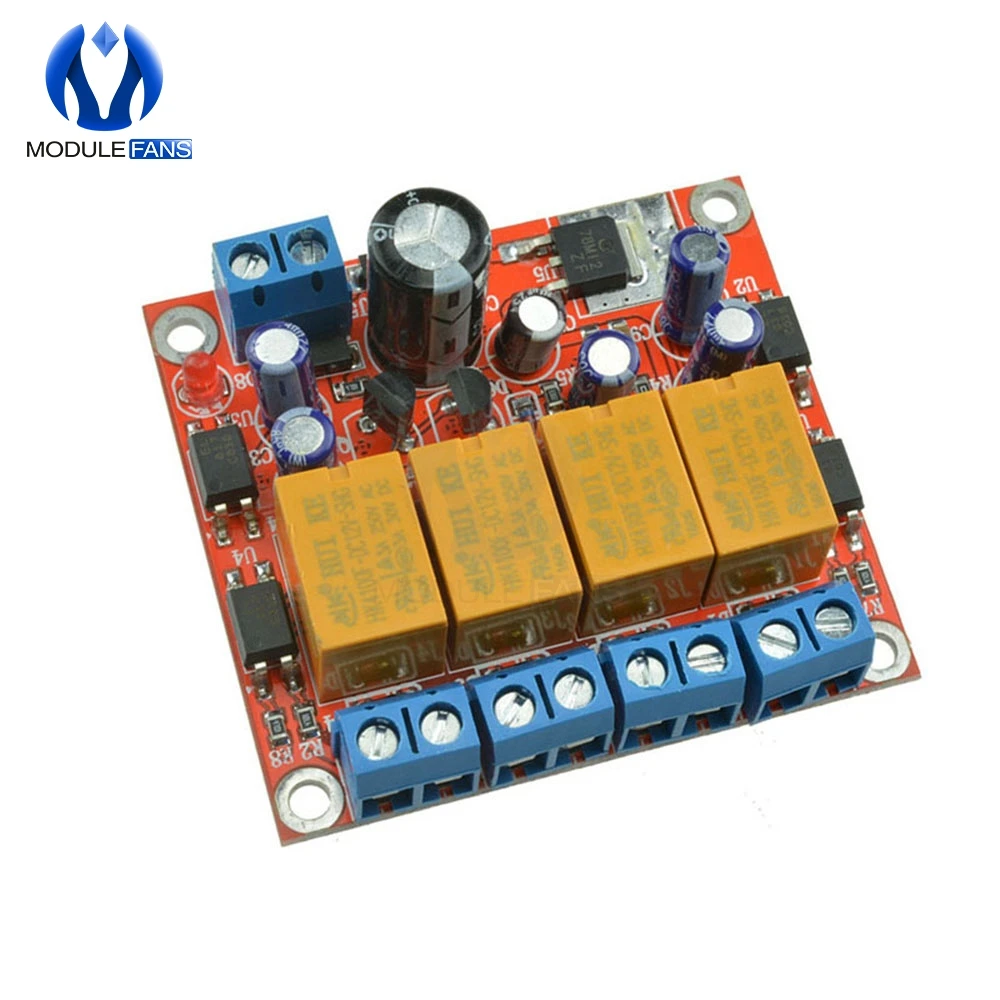 

Digital AMP Amplifier Speaker Protection Board BTL Steady for TDA7492 TDA7498TPA3116 4 WAY Channel Module AC DC 12V-32V