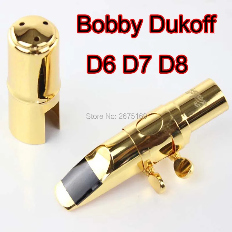 Bobby Dukoff Professional Metal Saxophone Mouthpiece D6 D7 D8 Alto Sax