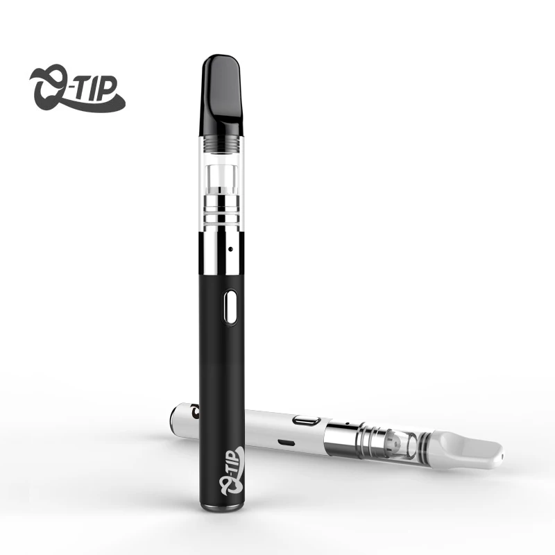 

Vape Pen Kit Airistech Airis Qtip Vaporizer 650mah Pure Vapor Qcell Quartz Coil Electronic Cigarette 510 Threaded Wax Starter