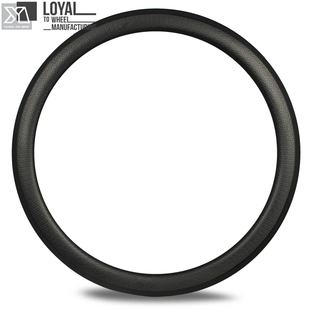 Clearance 50*25 700c Dimple Rim For  Race Road Bike Made By Japan Toray T700 Carbon Fiber Clincher Tubular Tubeless Golf Finishig 1