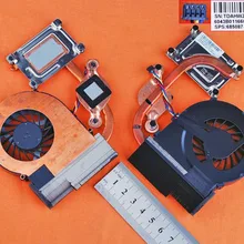 Ноутбук вентилятор охлаждения для HP CQ56 G5 G6-1000 G6-1B67CA(независимые Графика, радиатор, 4Pin) PN: 685087-001 аккумулятор большой емкости 6043B0116601