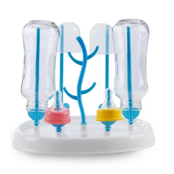 

Baby Bottle Drying Rack Simple Tree Shape Cleaning Dryer Drainer Detachable Useful Infant Milk Cup Nipple Pacifier Holder