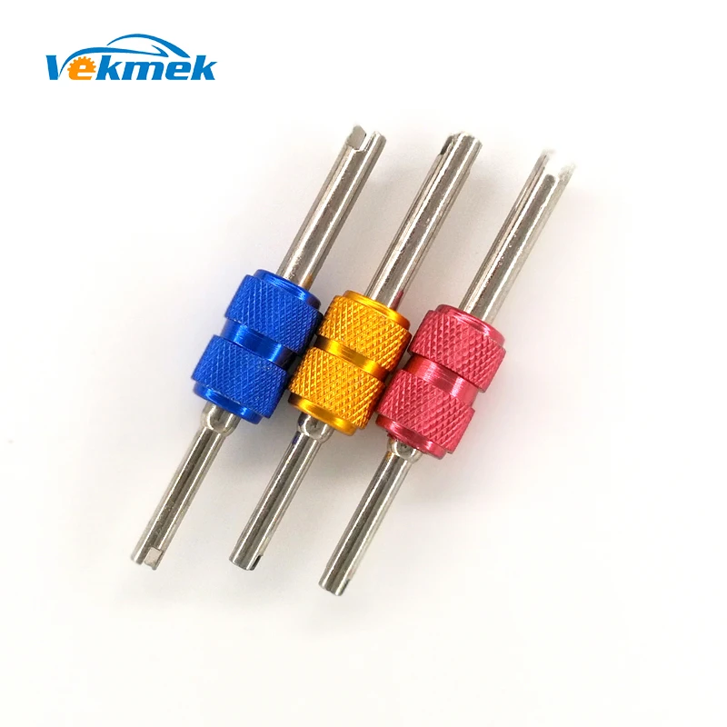 

1 pc Tire Valve Core Screwdriver Two Way Valve Stem Tool for Car Motorcycle Truck Tire Repair Tool Aluminium Handle