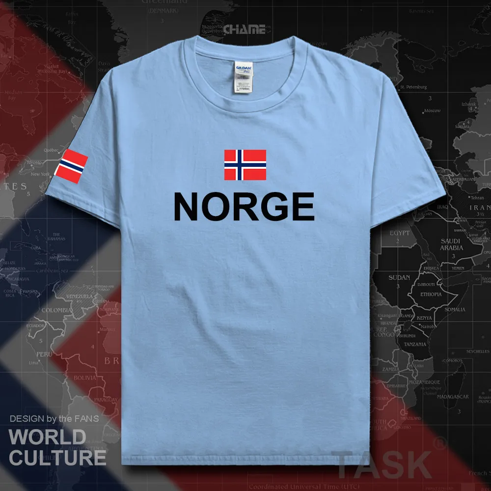 Норвежские Norge мужские футболки мода 2017 Джерси футболка национальной команды