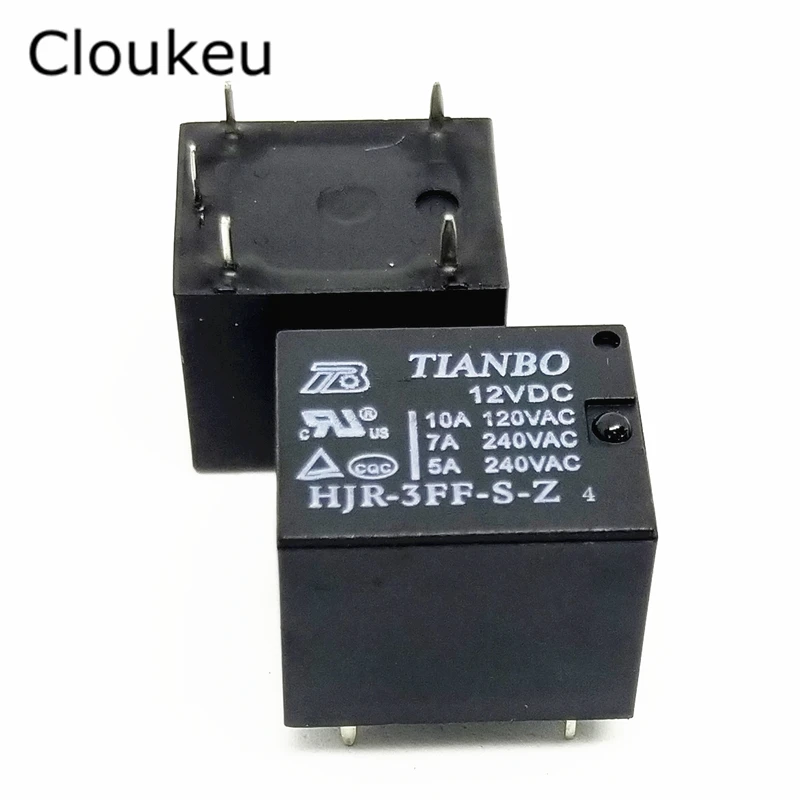 HJR-3FF-S-Z-12VDC 10A Relay DIP5