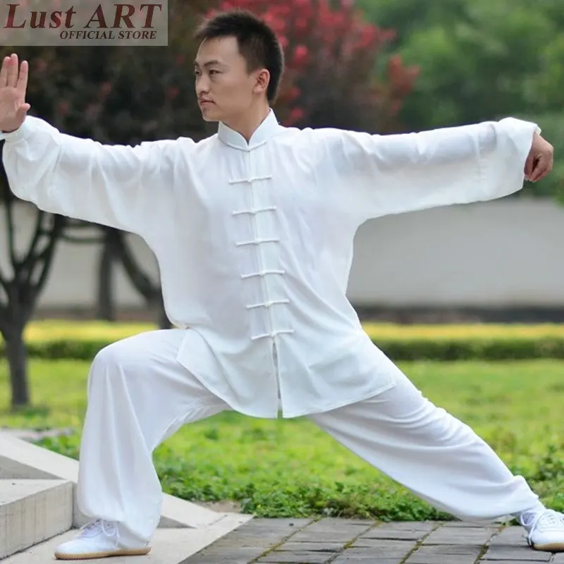 Новая Китайская традиционная элегантная повседневная одежда tai chi шелковая белая форма tai chi модная женская одежда tai chi AA032 - Цвет: 1