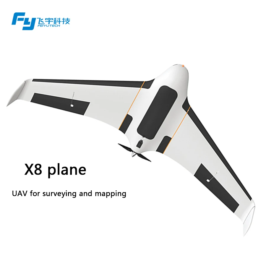 FeiyuTech X8 uav Professional Airplanes Aerial Photography mapping System RC Fixed Wing Drone
