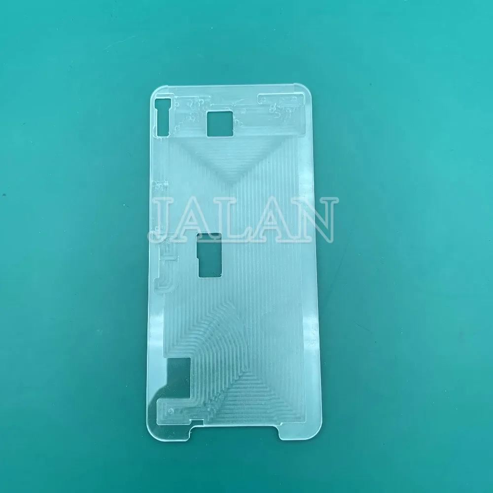 YMJ пресс-форма негнутый гибкий пластик часть для iphone XS ЖК-дисплей стекло для экрана ламинирование негнутый гибкий чистящий клей без повреждений ЖК-дисплей