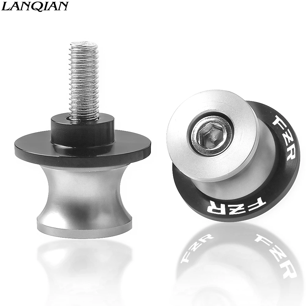 silver 6MM FZR Мотоцикл 10 мм маятник подставка для слайдеров винт для Yamaha FZR 1000 FZR1000 1991 1992 1993 1994 1995 FZR400 400 Fzr600r 1990-1999 - Цвет: silver 6MM FZR