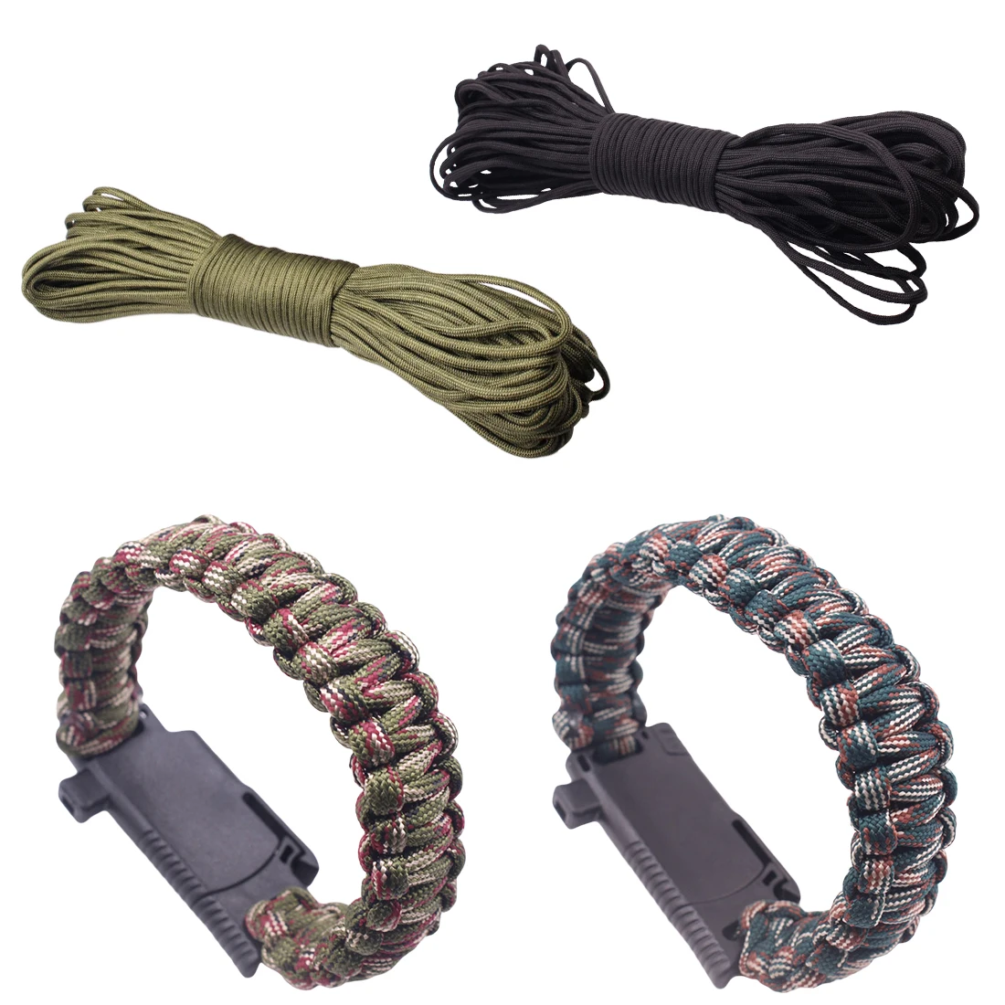 Горячая Paracord 550 парашют Ремешок Веревка Миль Spec Тип III 7 прядь 100FT 31 м альпинистское снаряжение выживания восхождение веревка