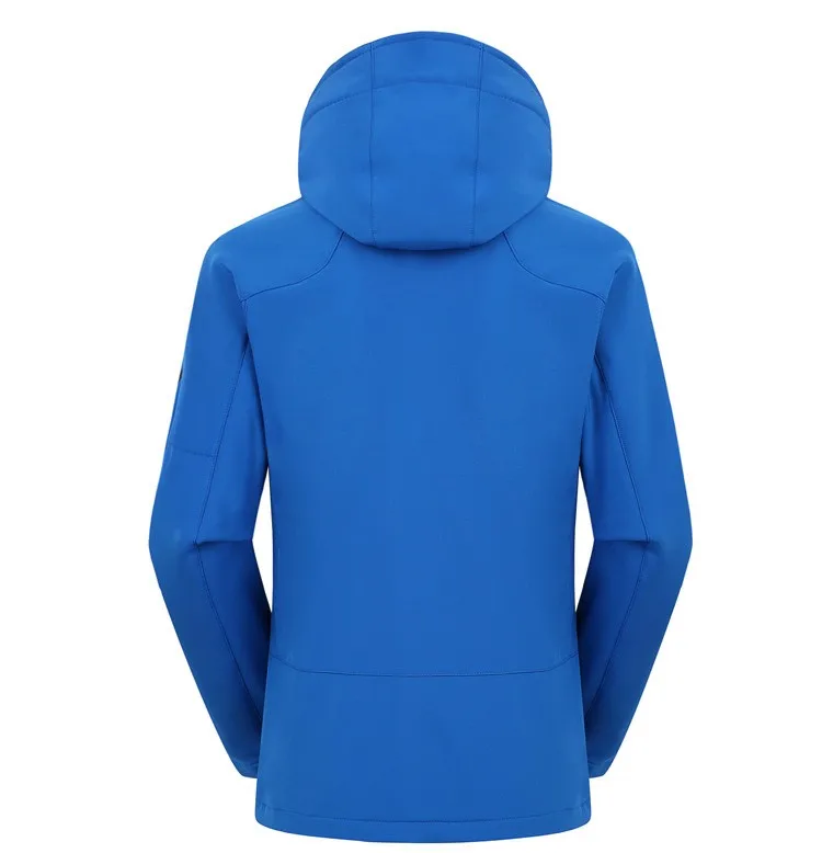 Facecozy, мужская осенне-зимняя уличная дышащая флисовая куртка для кемпинга, походов, Мужская Флисовая теплая куртка с капюшоном для рыбалки, катания на лыжах