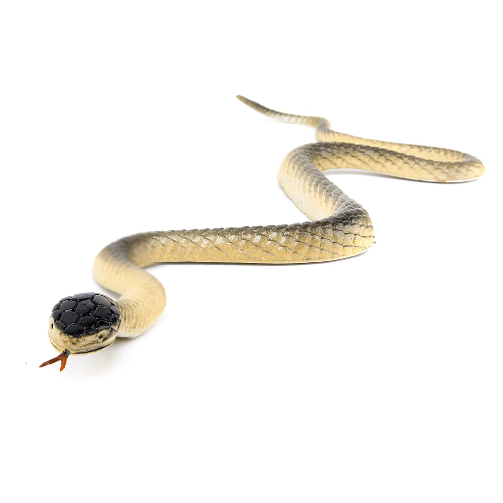 Realistic Rubber Fake Snake Wild Reptile Toy Garden Prop GAG Joke Prank Gift Realistic Rubber Fake Snake Wild Reptile Toy Garden Prop GAG Joke Prank Gift