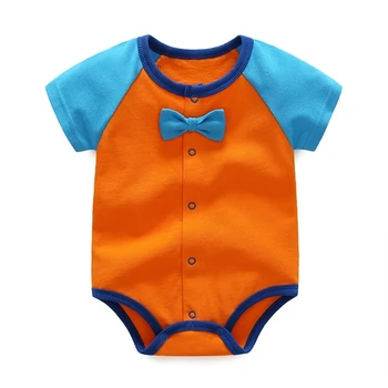 

Newborn Baby Boy Summer Gentleman Romper Fashion Outerwear Babies Clothing Toddler Boy Overalls Cotton Rompers High Quality 2017