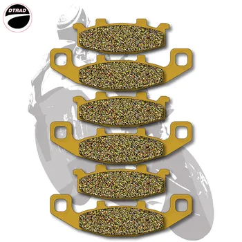 

Motorcycle Brake Pads Front+Rear For KAWASAKI ZX 600 88-96 750 87-90 1000 88-90 GPX 600 88-96 750 87-89 ZR 750 91-95