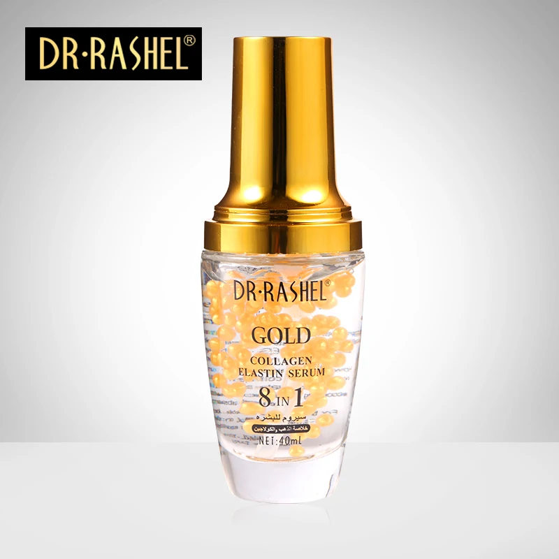 

Gold collagen elastin serum anti wrinkle aging moisturizing serum Acne Treatment Whitening Face Ageless Beauty Skin care