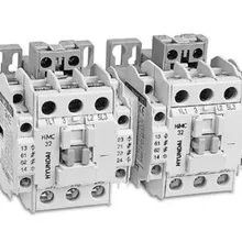 HiMC32/HiMC32W/HiMC32W22, напряжение катушки 220V~ 240VAC В переменного тока, 50/60 Гц, HYUNDAI магнитный контактор, authentic100