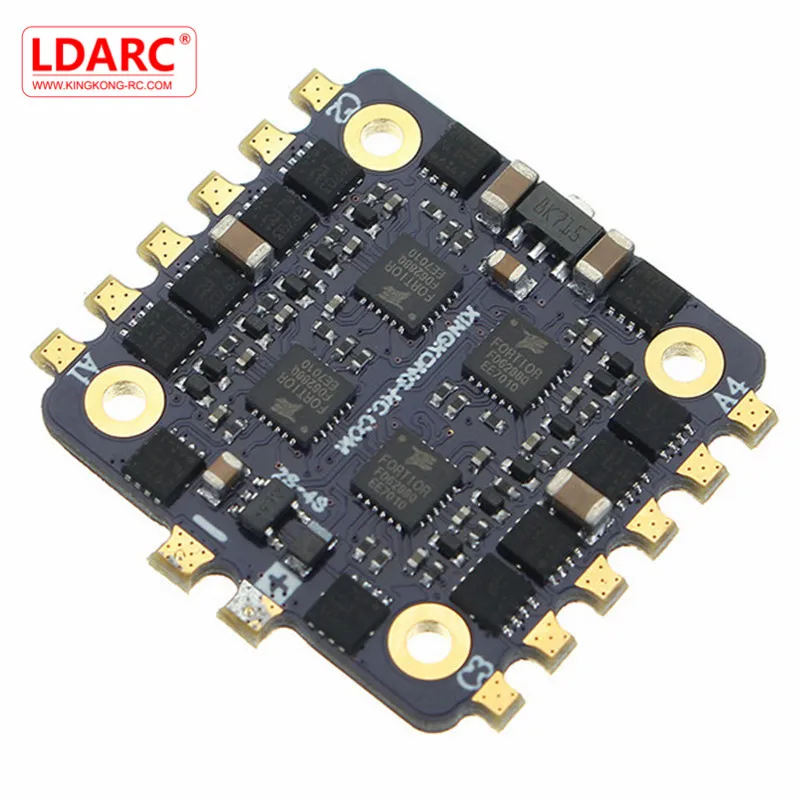 

LDARC / Kingkong KK Flytower Part 20x20mm 20A BLheli_S 2-4S DShot600 4 In 1 ESC for RC Racing Drone Multicoppter Parts