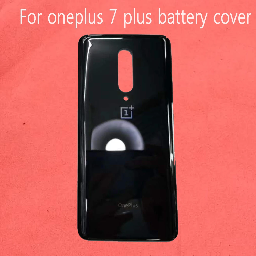 Для Oneplus 7 pro, стеклянная крышка для батареи, задняя крышка для смартфона, запасная часть для one plus 7 1+ 7 pro - Цвет: for oneplus 7 pro
