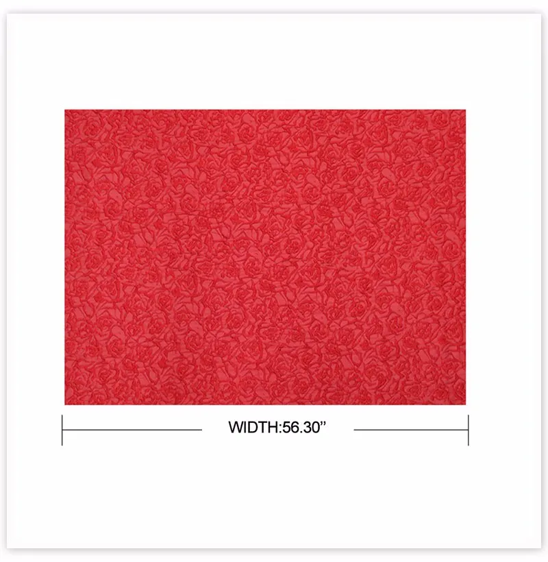 Горячая распродажа! Роскошный Красный Черный 3D выпуклый цветочный жаккард парча ткань для платья пальто ткань tejido SP3921