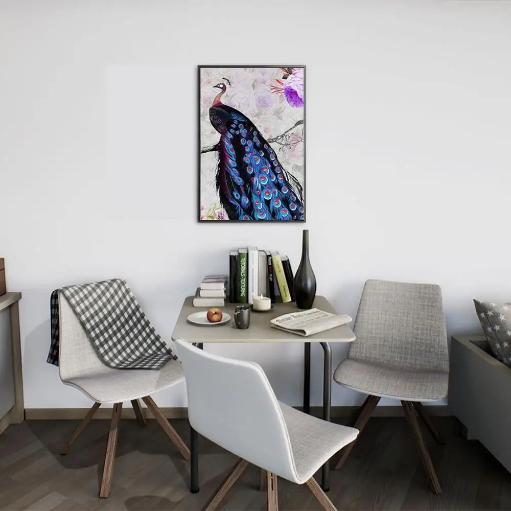 

Frameless DIY Oil Painting Pictures By Numbers On Canvas Wall Pictures Wall Art For Living Room Home Decoration