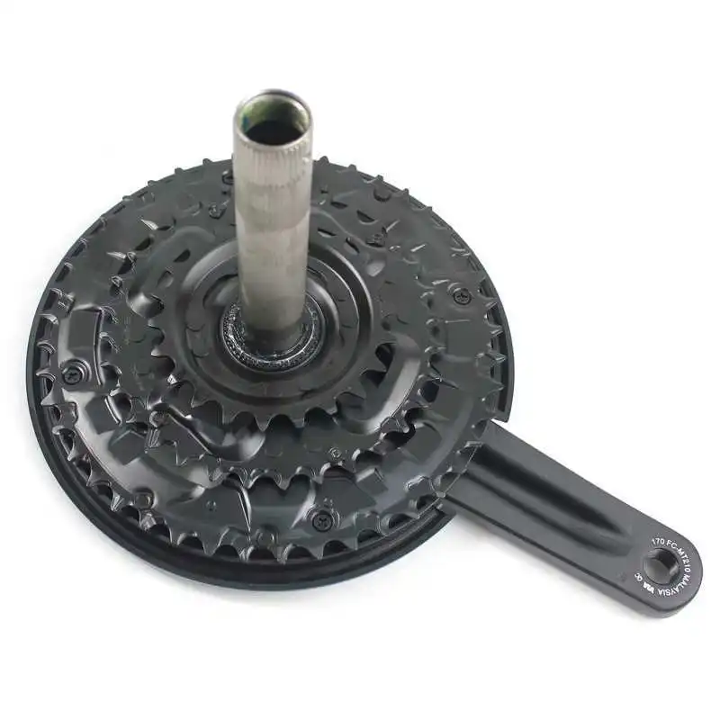 SHIMANO FC MT210 MTB 9 скорость цепи колеса 27 полый интегрированный кривошипно 170 мм 44 32 22T w
