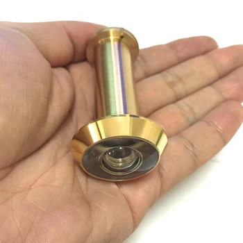 

LHX CXY160 200 Degree Brass Digital Peephole Door Viewer Antique Brass Monitor Door Security Viewer