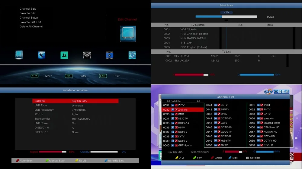 V10 DVB-S2 цифровой спутниковый ресивер плюс 8PSK Поддержка 3/4G модем CS Клайн Сталкер Xtream Испания Португалия TPList PK Gtmedia V7S