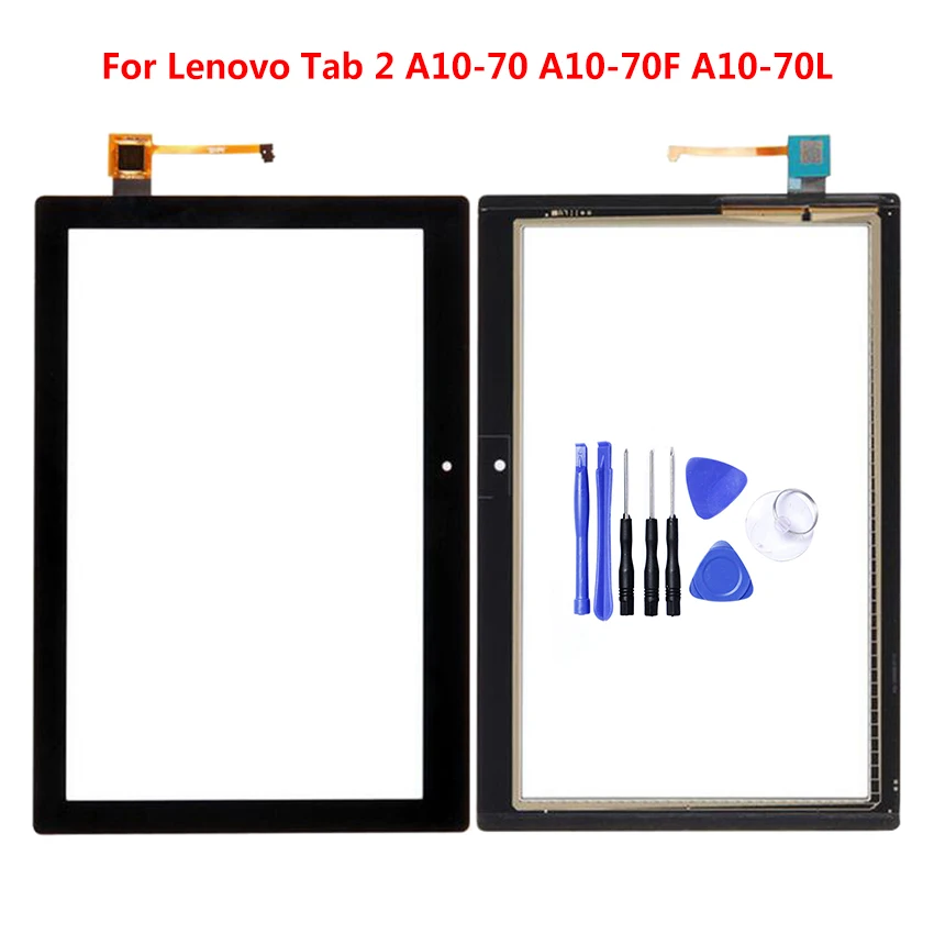 Экран дигитайзер стекло Замена для Lenovo Tab 2 Телефон 10 1 дюймов черный белый +