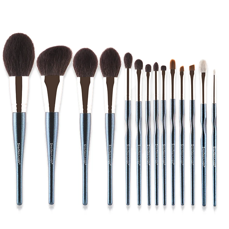 

Professional Makeup Brushes Soft Sokouhou Goat Hair Face Powder Blush Eye Shadow Eyebrow Brush pincel maquiagem Make Up Brush