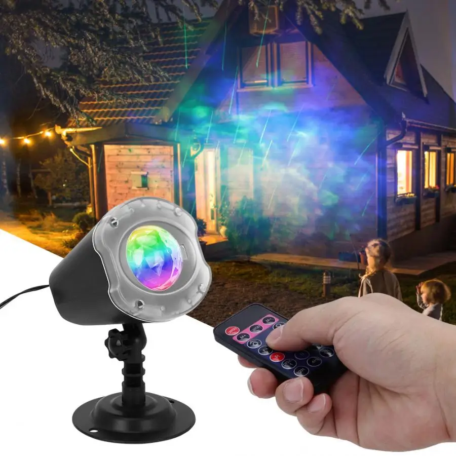 

LED Lights Meteor Shower LED Projector Lights for Christmas Halloween Outdoor Garden 100-240V