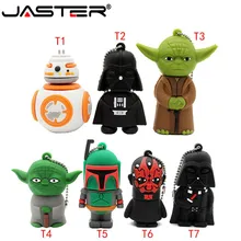 JASTER usb флеш-накопитель Подарки Звездные войны 4 ГБ 8 ГБ 16 ГБ Звездные войны Темный Дарт Вейдер флеш-накопитель usb флешка карта памяти