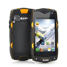 Mann ZUG3 A18 rugged cellphone 4.0″ Qualcomm Quad Core 1GB RAM ROM 4G ip68 Waterproof Shockproof Android 4.3 3G GPS mobile phone