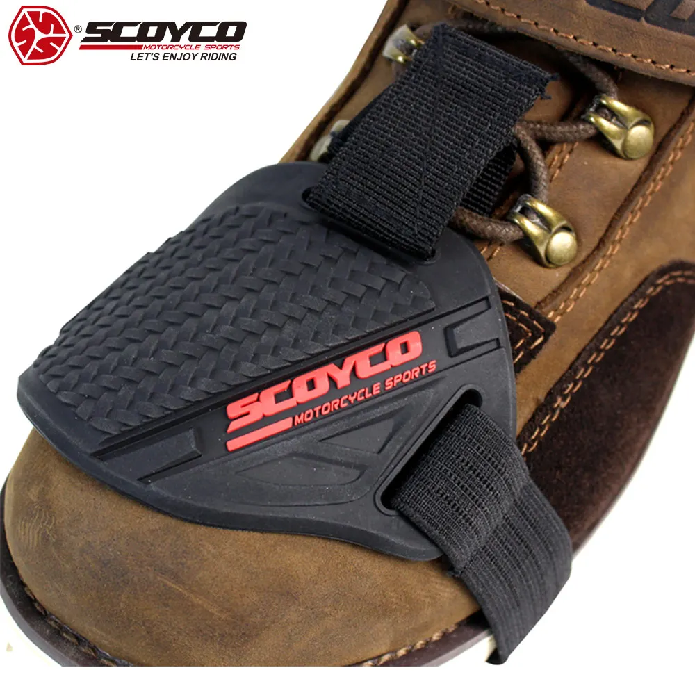 

SCOYCO 2019 Shift Shoes Protector Protective Gear Pad MBX/MTB/ATV Shoe Boots Protector Motorcycle Accessories Shift Shoe Cover
