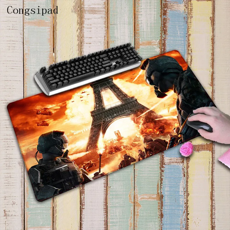 

Congsipad Battlefield 3 mouse pad size 90x40cm gaming mouse pad gamer padmouse Large Lock Edge mouse pads keyboard pad For CSGO