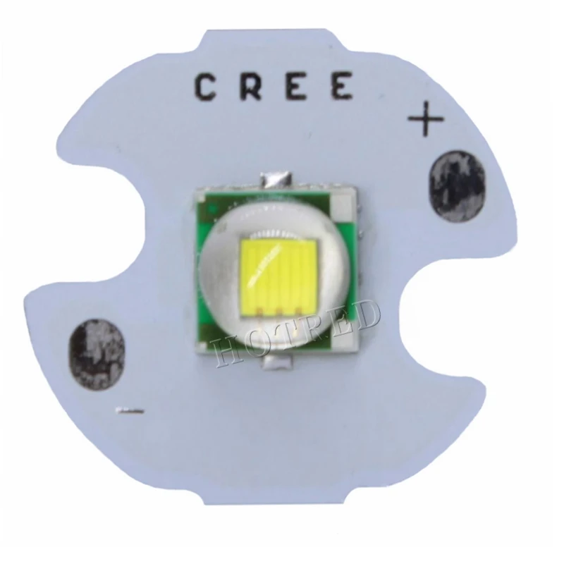 Cree XML-T6 warm White Color 10W LED Emitter Bead mounted on 16mm UFO base